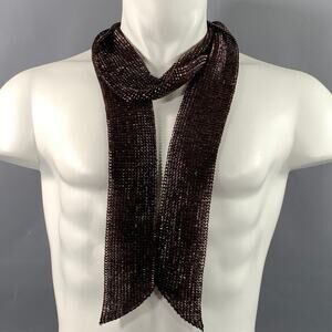 NO BRAND Brown Beaded Scarves